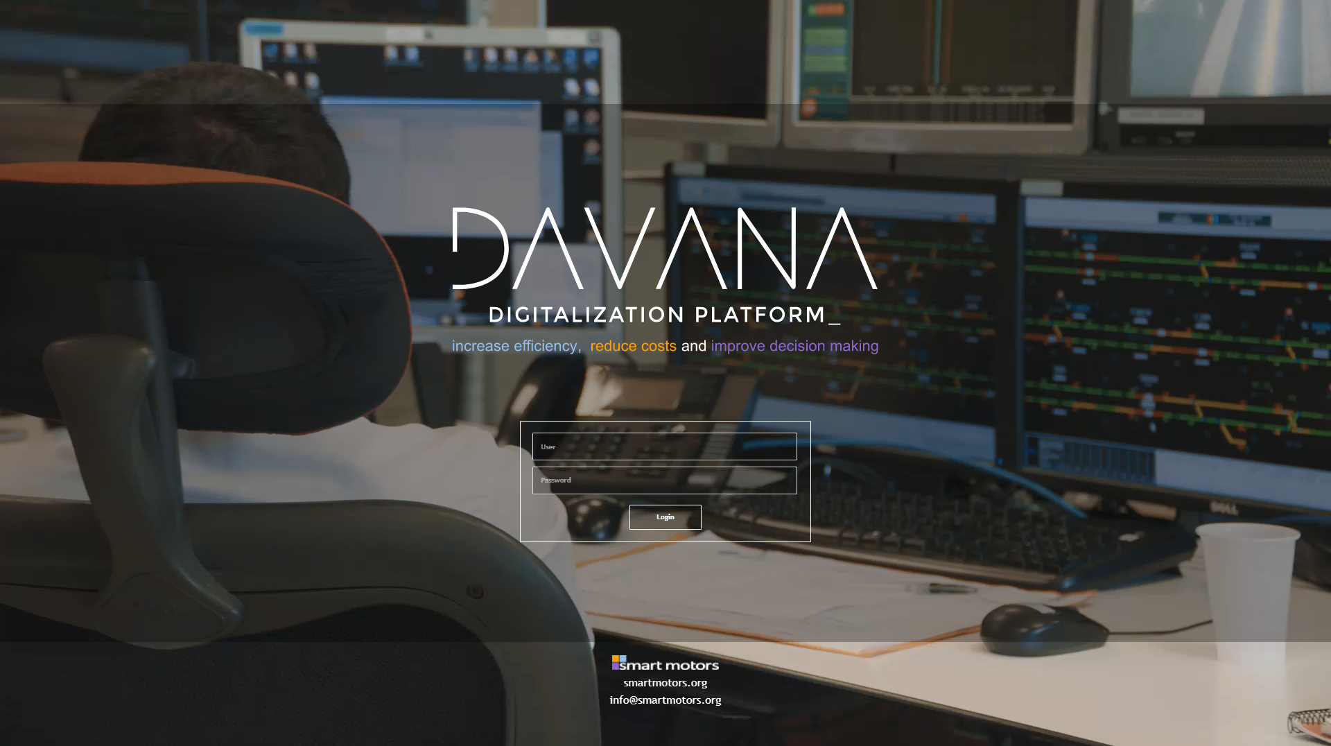 Railway data services: DAVANA Digitalization platform